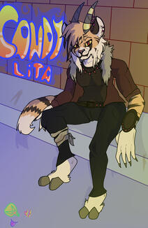 Full body + Complete background